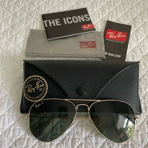 Ray-ban Aviators, polarized